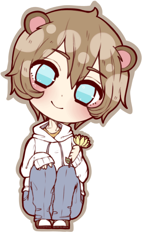 Anime - Anime Bear Boy - Transparent PNG Free Download | PNGio