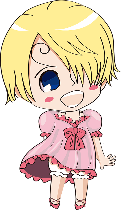 Cute Cupid Cliparts 15, Buy Clip Art - Chibi Anime Pinback Button Pin Cute Girl (1.25 Inches) - Transparent PNG Free Download | PNGio