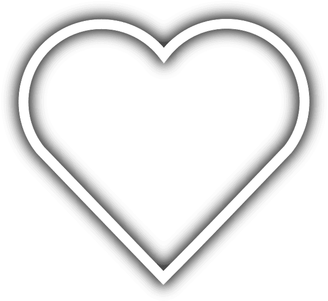 Heart, Love, Valentine, White - Heart Animated Black And White - Transparent PNG Free Download | PNGio