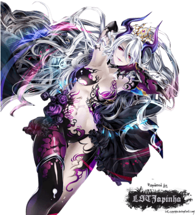 Render Devil Girl By Lstjapinha - Anime A Devil Girl - Transparent PNG Free Download | PNGio