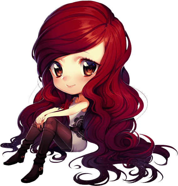 Chibi - Anime Chibi Girl Render - Transparent PNG Free Download | PNGio