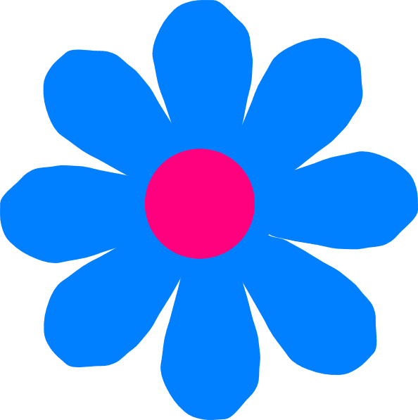 Blue Flower Clip Art Pictures Yahfmb Clipart - Animated Flowers - Transparent PNG Free Download | PNGio