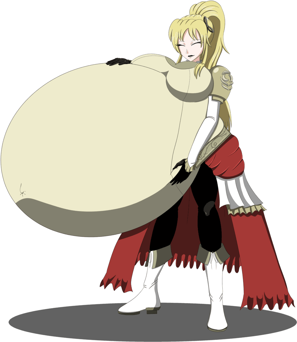 Hyper Pregnant Anime Girl - Transparent PNG Free Download | PNGio