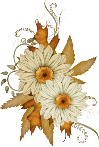 Aprender Manualidades Es Facilisimo - Autumn Flowers Animated Gif - Transparent PNG Free Download | PNGio