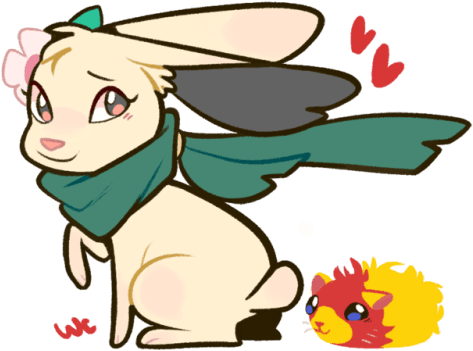 Animal Jam Bunny Drawing - Transparent PNG Free Download | PNGio