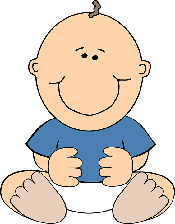 Smiling Toilet Cliparts 13, Buy Clip Art - Animated Baby - Transparent PNG Free Download | PNGio