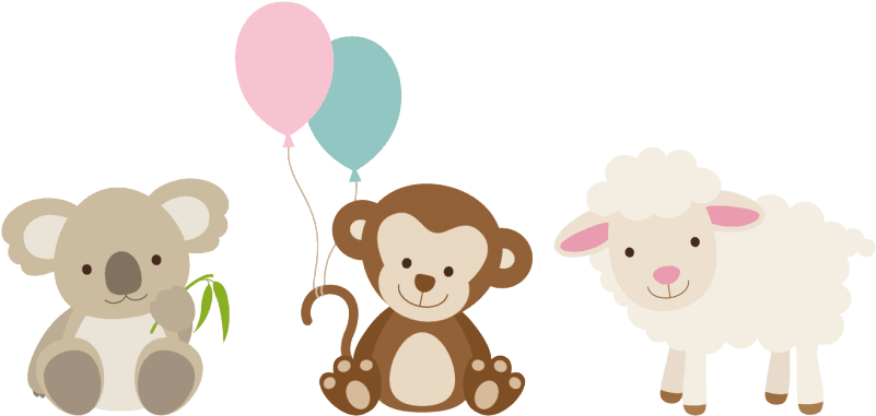 Baby Animals Stickers, Cute Animals Sticker, Cheap - Cute Baby Animals Cartoon - Transparent PNG Free Download | PNGio