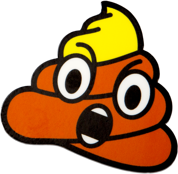 Poop Face Sticker - Animation - Transparent PNG Free Download | PNGio