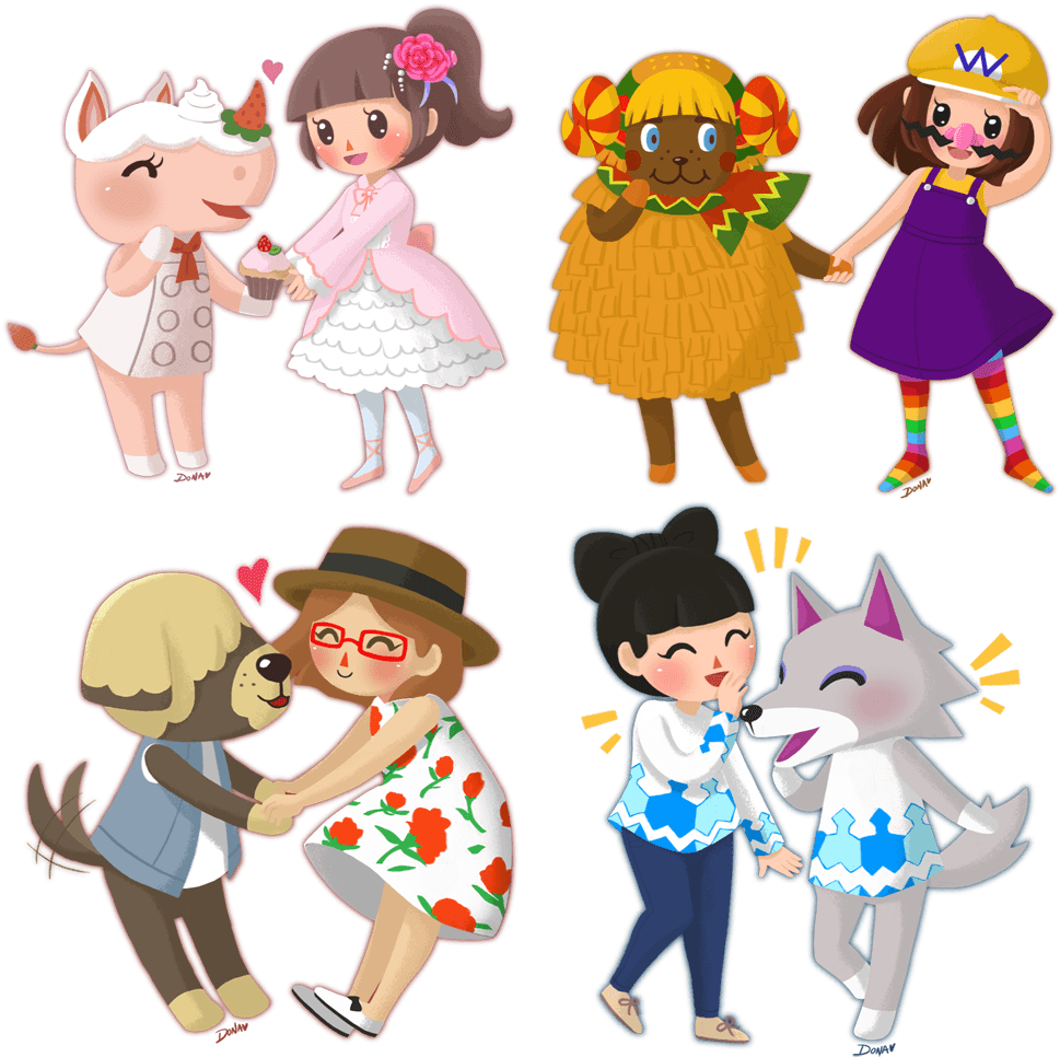 Animal Crossing New Leaf 03 By Superdonut - Cute Animal Crossing New Leaf Characters - Transparent PNG Free Download | PNGio