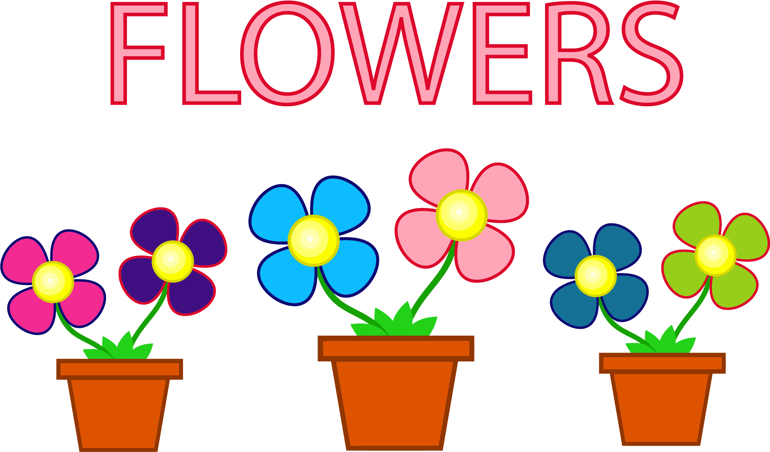 Potted Flowers Png Clipart - Spring (flowers) Tote Bag, Adult Unisex, Natural - Transparent PNG Free Download | PNGio
