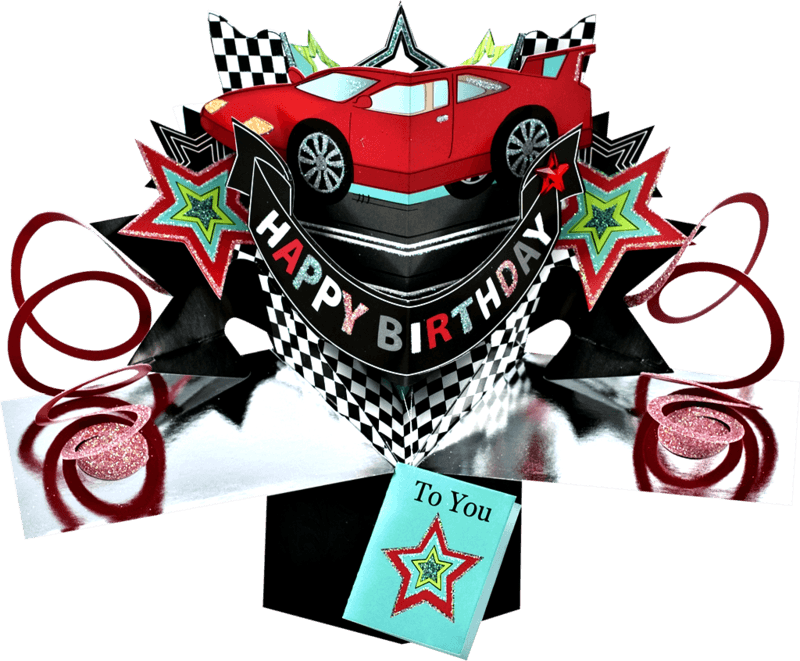 Second Nature Pop Up Card - Car - Transparent PNG Free Download | PNGio