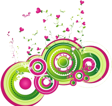 Vector Floral Background Png Free Photo Editing Effects - Abstract Circles Beach Bag, Adult Unisex, Natural - Transparent PNG Free Download | PNGio