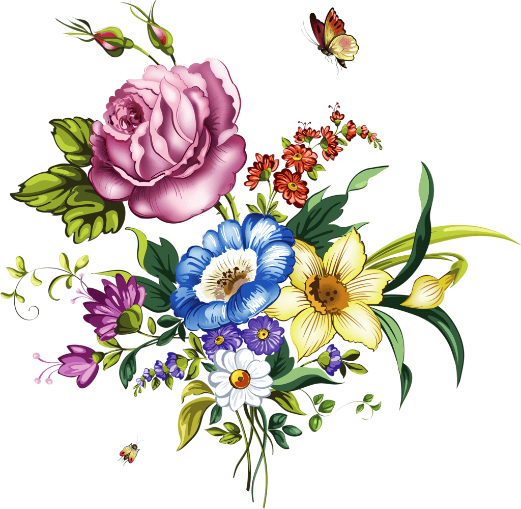 Album - Wild Bouquet Flowers Tote Bag, Natural - Transparent PNG Free Download | PNGio