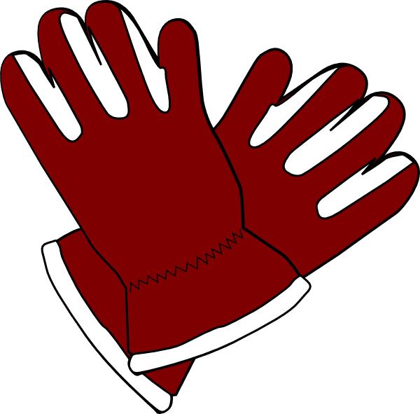 Red Gloves Clip Art At Clkercom Vector Clip Art Online - Natural Rubber - Transparent PNG Free Download | PNGio