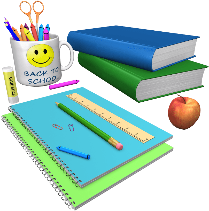 School Supplies - Teacher Gift Under Personalized Bags, Natural - Transparent PNG Free Download | PNGio