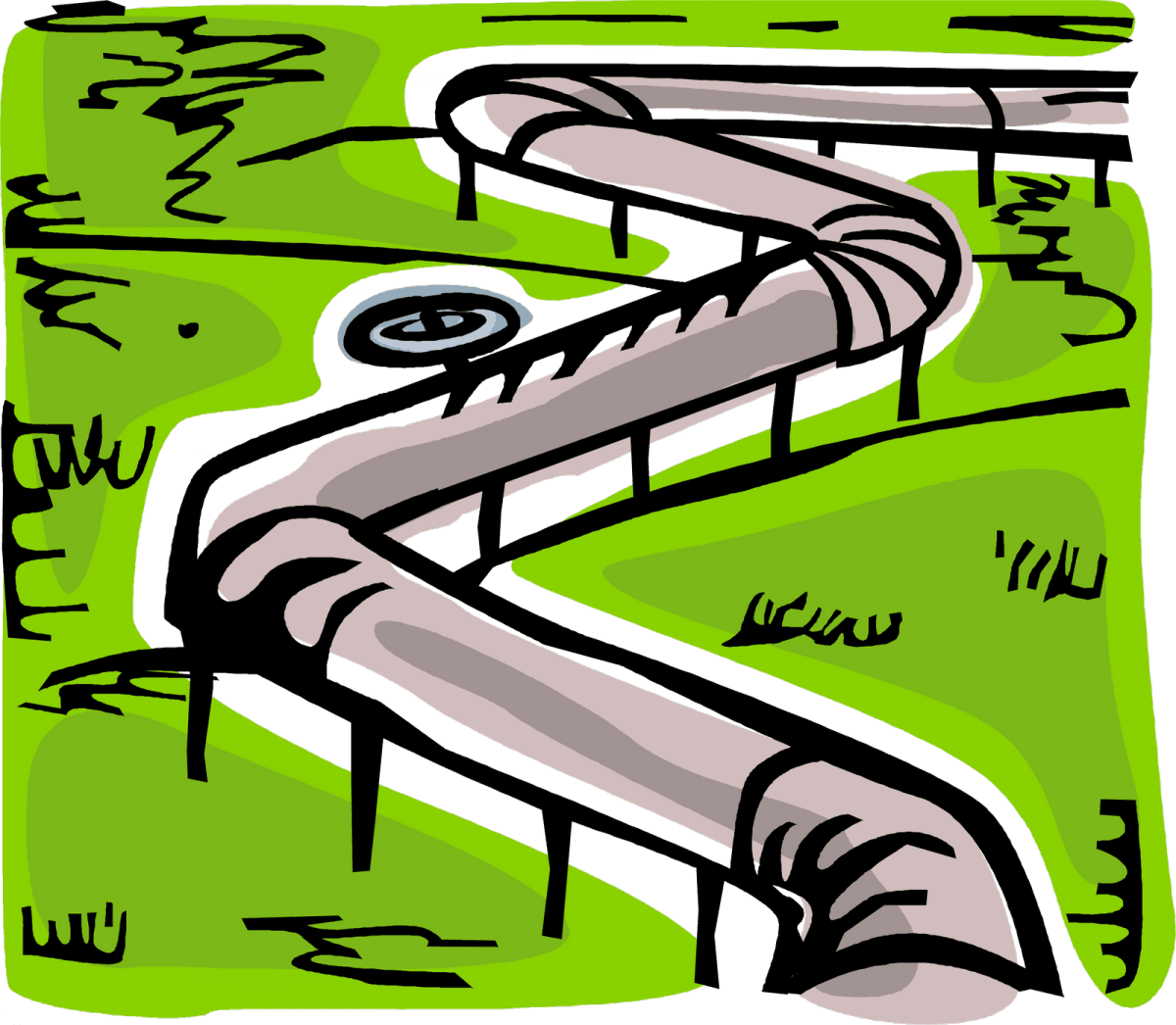 Pipeline Clip Art - Pipeline Natural Gas Cartoon - Transparent PNG Free Download | PNGio