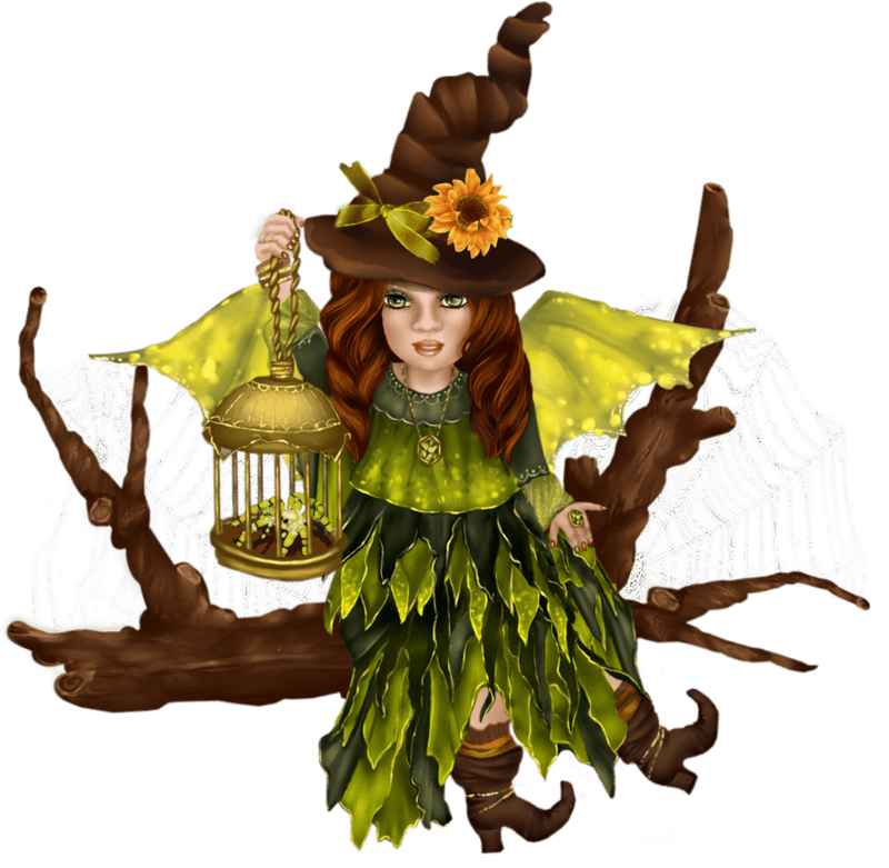 0 1469f1 2b7f6878 Orig - Halloween Tote Bag With Woodland Fairy, Natural - Transparent PNG Free Download | PNGio