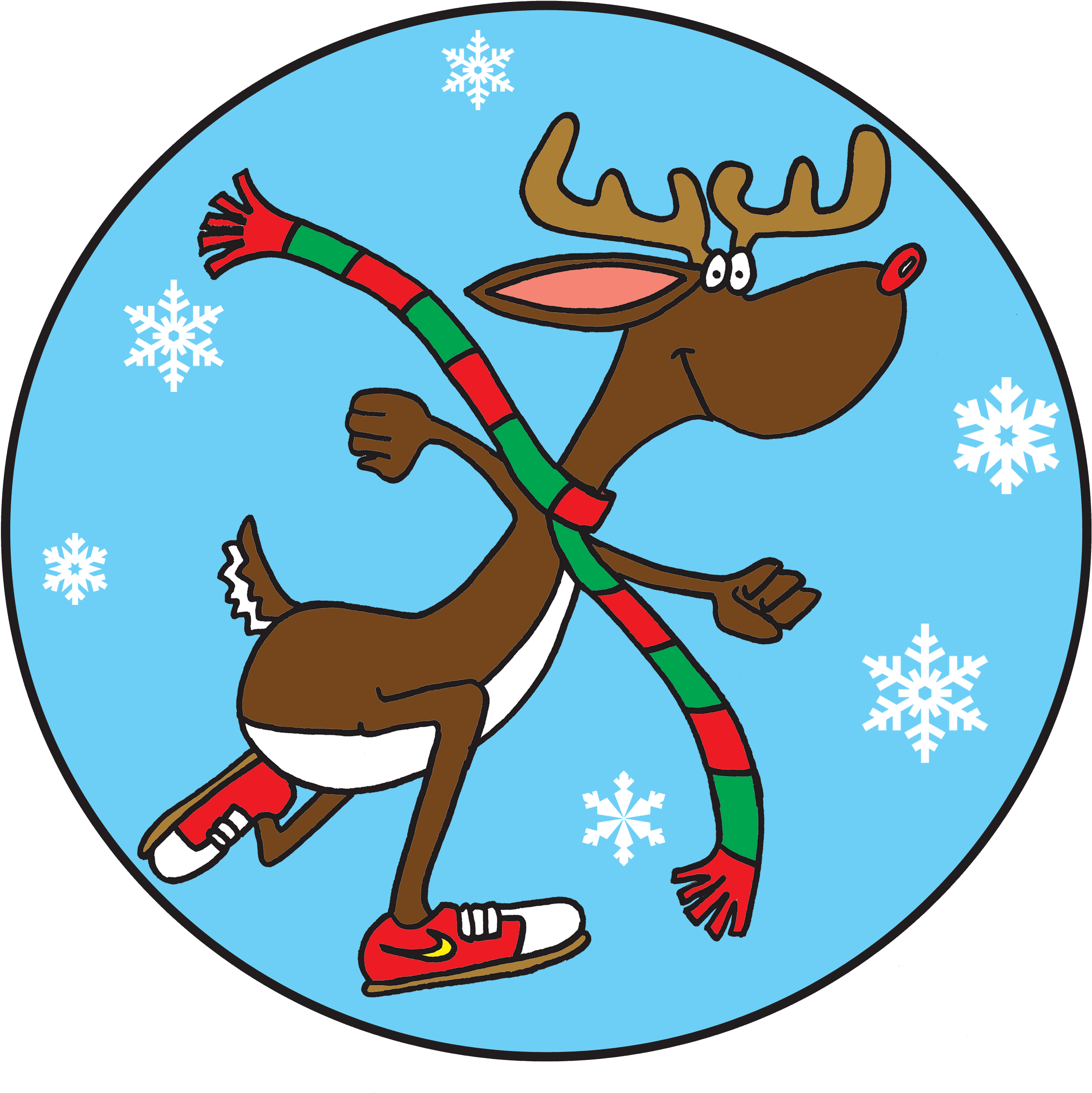 Reindeer Run Logo - Natural Hair - Transparent PNG Free Download | PNGio