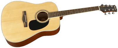 Acoustic Guitar Clipart Png Full Hd - Mitchell Md100 Dreadnought Acoustic Guitar Natural - Transparent PNG Free Download | PNGio