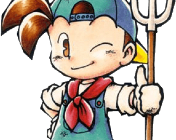 Harvest Moon Clipart Pumpkin Farm - Harvest Moon Back To Nature - Transparent PNG Free Download | PNGio