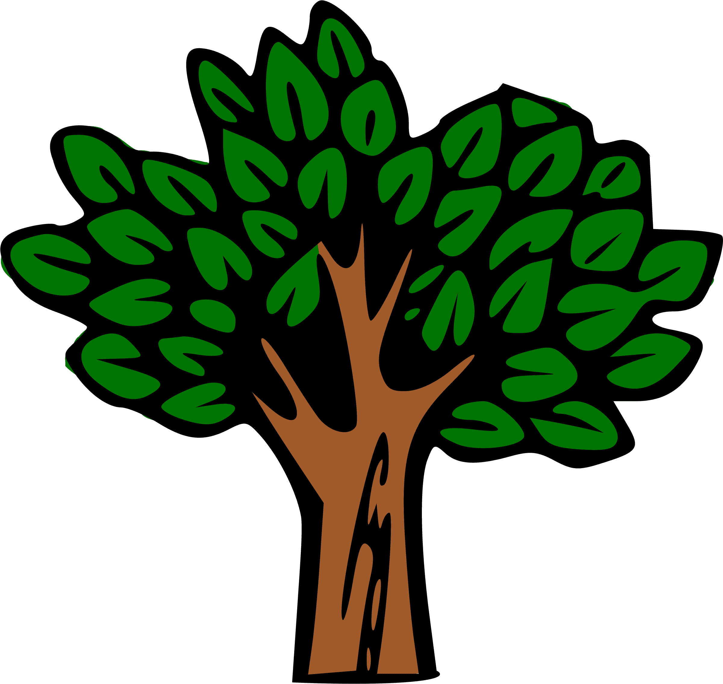 Tree Forest Green Nature Landscape Environ - Forest Tree Clip Art - Transparent PNG Free Download | PNGio