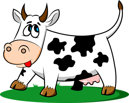 Cow Animal Livestock Farm Animal Nature Ud - Vaca Desenho Png - Transparent PNG Free Download | PNGio