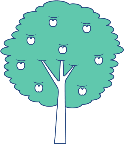 Fruit Apple Tree Agriculture Nature Botanical - Illustration - Transparent PNG Free Download | PNGio