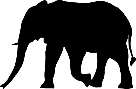 African, Nature, Big, Character - Zoo Animal Silhouettes Transparent - Transparent PNG Free Download | PNGio