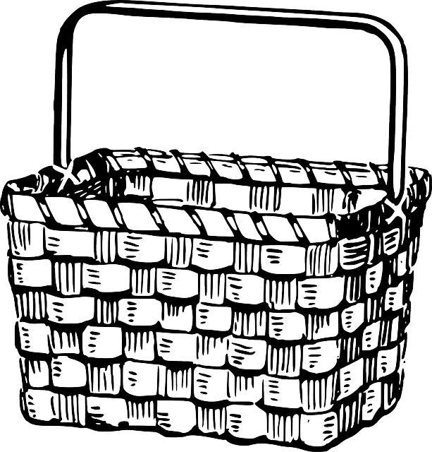 Ecological Basket, Woven, Natural, Ecological - Hot Air Balloon Basket Template - Transparent PNG Free Download | PNGio