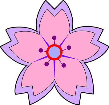 Flower, Violet, Spring, Nature, Blossom - Clip Art - Transparent PNG Free Download | PNGio