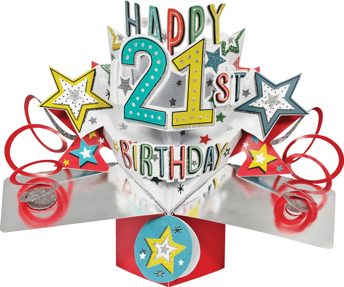 Popup Card 100 Birthday - Transparent PNG Free Download | PNGio