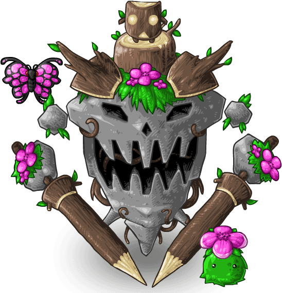Nature Golem By Kupogames - Cartoon - Transparent PNG Free Download | PNGio
