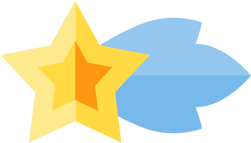 Shooting Star, Weather, Nature, Universe, Astronomy, - Shooting Star Illustration Png - Transparent PNG Free Download | PNGio