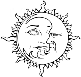 151 Images About Photography On We Heart It - Sun And Moon Drawings - Transparent PNG Free Download | PNGio