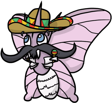 Venomoth @ Leftovers Trait - Cartoon - Transparent PNG Free Download | PNGio