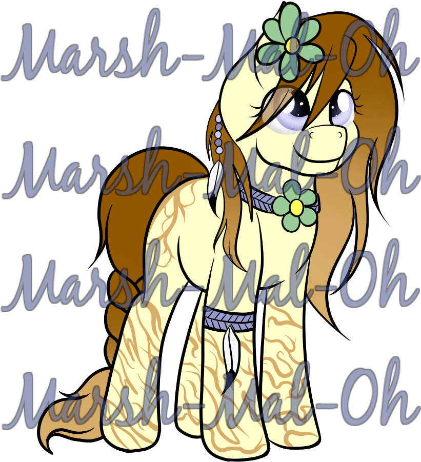 Nature/druid/hippie Pony Ota - Marsh Pony - Transparent PNG Free Download | PNGio