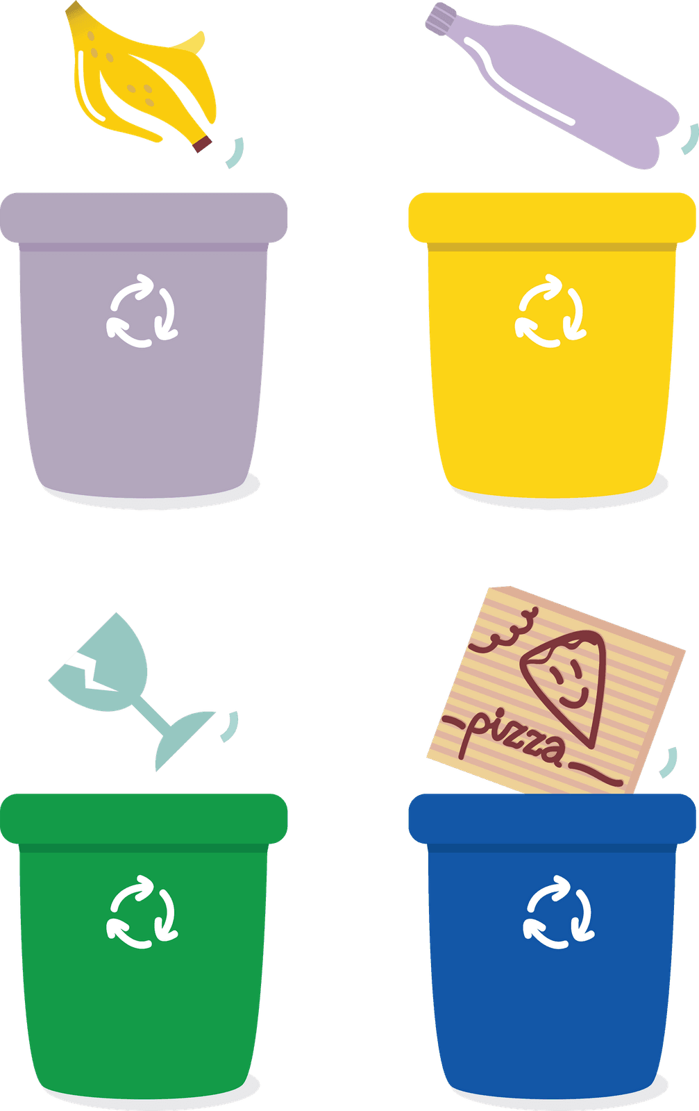 One Of The Most Challenging Parts About Composting - Separacion De La Basura Por Colores - Transparent PNG Free Download | PNGio