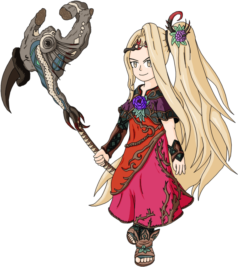 Viridi, Goddess Of Nature By Kylianoa - Cartoon - Transparent PNG Free Download | PNGio