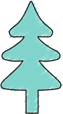 Natural Pine Tree Ecology - Vector Graphics - Transparent PNG Free Download | PNGio