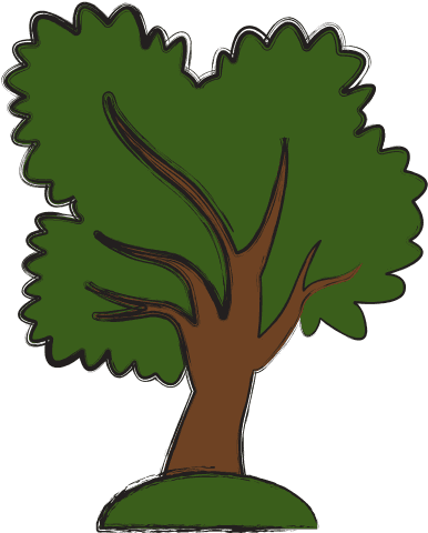 Tree Nature Symbol Vector - Little Boy At Park - Transparent PNG Free Download | PNGio