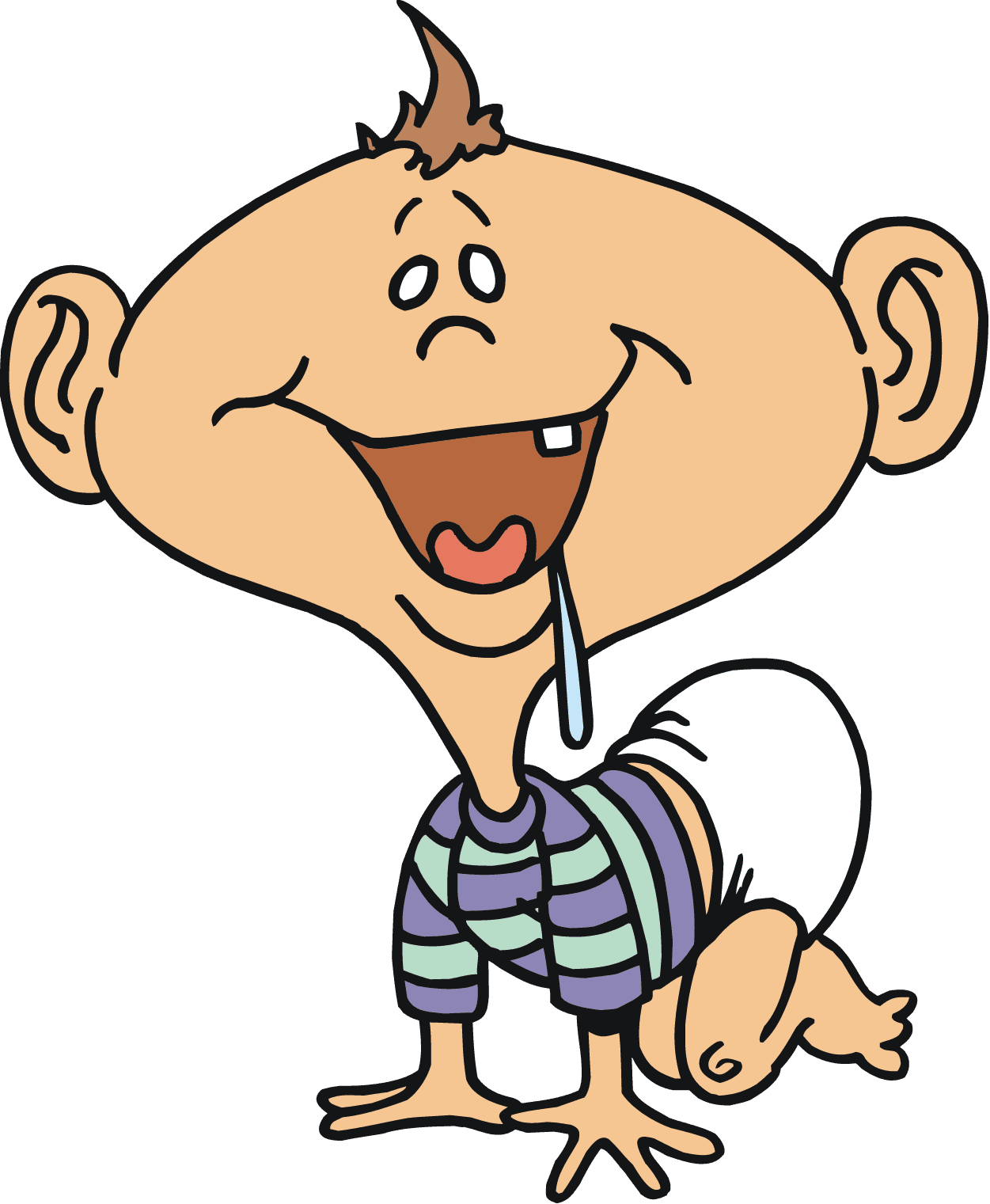 Png - - Baby Drooling To Food Cartoon - Transparent PNG Free Download | PNGio