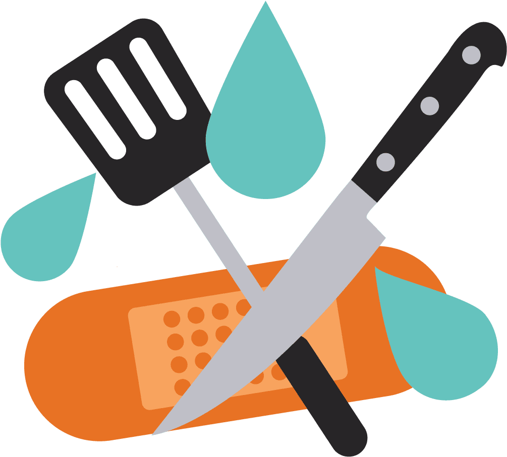 Health & Safety - Kitchen And Food Safety Clipart - Transparent PNG Free Download | PNGio