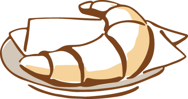 621 Croissant - Food - Transparent PNG Free Download | PNGio