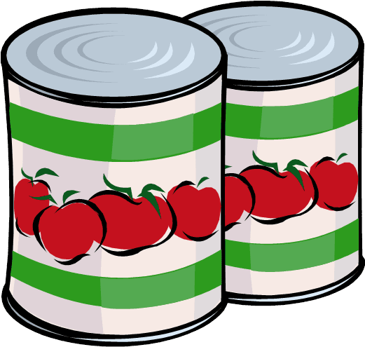 Gca Canned Food Drive - Clip Art Canned Food - Transparent PNG Free Download | PNGio