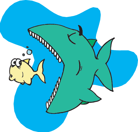 Big Fish - Ocean Food Chain Gif - Transparent PNG Free Download | PNGio