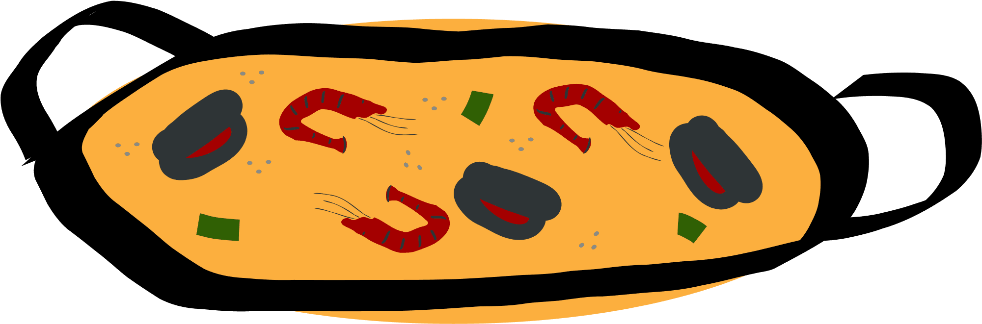 Get Notified Of Exclusive Freebies - Cartoon Spanish Food - Transparent PNG Free Download | PNGio