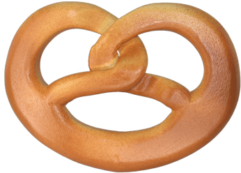 Brezel Xl Braun 50 X 37 X 6 Cm - Food - Transparent PNG Free Download | PNGio