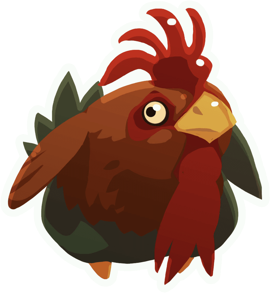 "struts His Stuff Like He's King Of The Coop - Slime Rancher All Food - Transparent PNG Free Download | PNGio