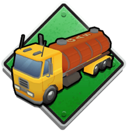 Gas Tanker - Cartoon Pizza Food Truck - Transparent PNG Free Download | PNGio