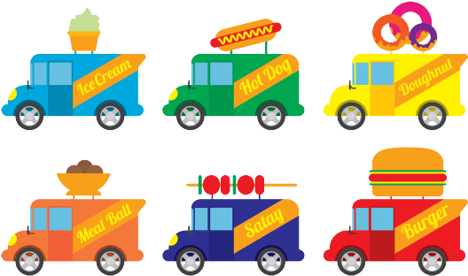 A Food Truck Nation - Food Truck Clip Art Vector Free - Transparent PNG Free Download | PNGio